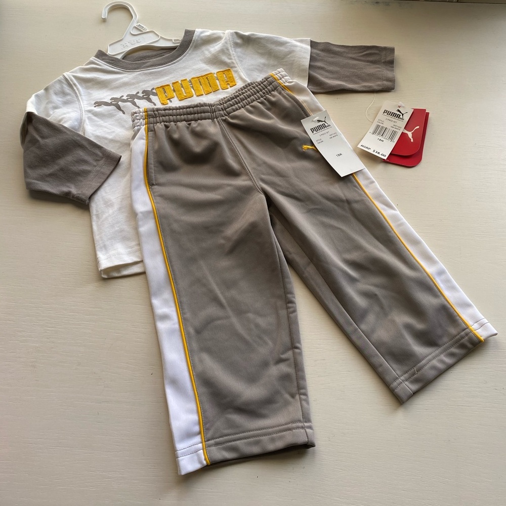 PUMA Infant Sweatsuit 18 months New with tags